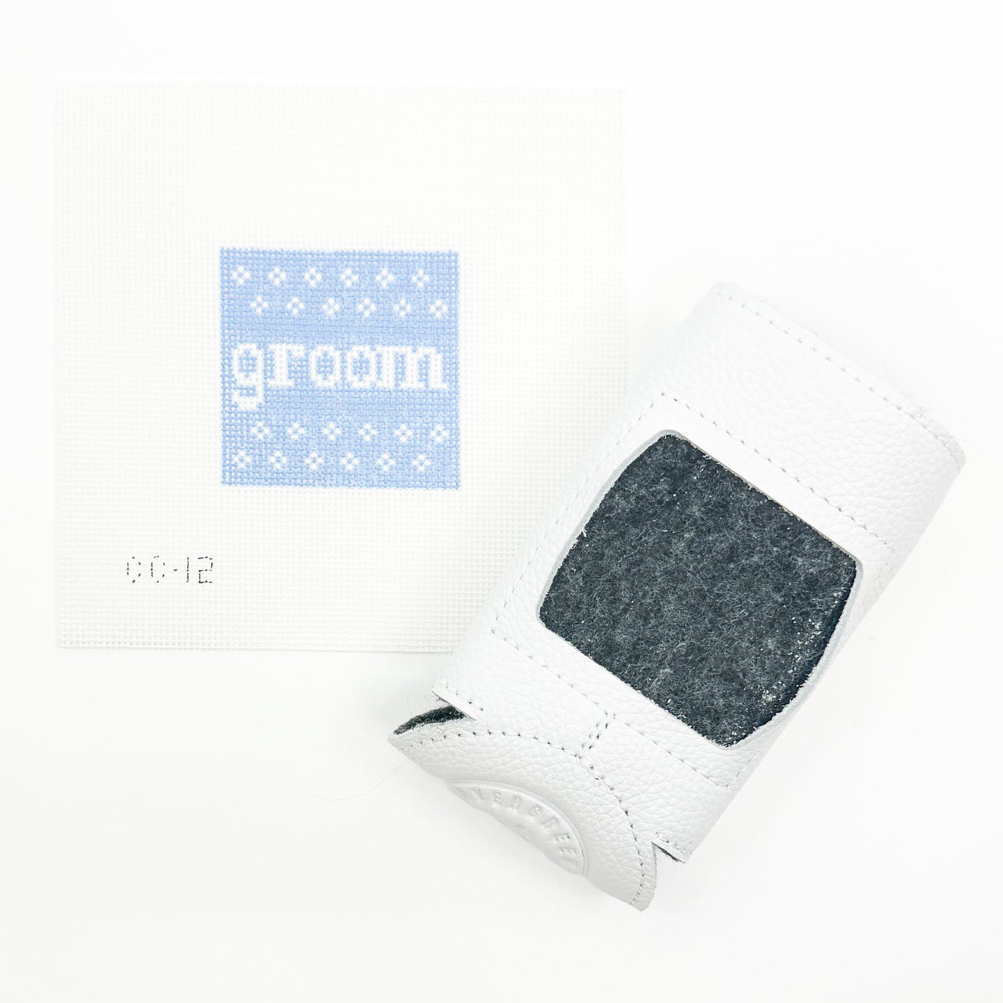 Groom Needlepoint Cozy Insert